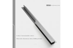 China Factory Wholesale Aluminum Embedded Furniture Drawer Pull Kitchen Cabinet Handle Wardrobe Handle supplier
