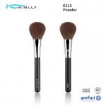 Black Luxury Makeup Brushes Real Natural Hair Goat Hair Makeup Brush for sale