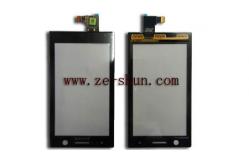 China Cell Phone Replacement Touch Screens for Sony Ericsson ST25 Touchscreen Black supplier