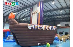 China 210D Oxford Pirate Ship Theme Inflatable Tunnel For Advertising supplier