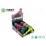 Foldable Retail Cardboard Counter Paper Display Box Stands Custom Logo For Promotion