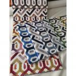 100% Polyester Digital Print Fabric Rainbow Dubai Fabric For Sofa for sale