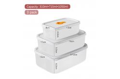 China 3L Plastic Lunch Containers Stackable Plastic Pack Lunch Box supplier