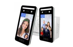 China AI Visible Light WDR Dynamic Face Recognition Access System 8 Inch Touch Screen supplier