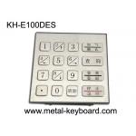 Rugged Stainless Steel Security Keypad Entry 16 Keys In 4x4 Matrix for sale