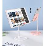 Alu Alloy ABS Silicone Cell Phone Stand For Desk Adjustable