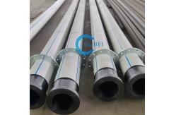 China Water Supplying Dredging HDPE Pipe With Steel Flanges In White Black Co Extruded supplier