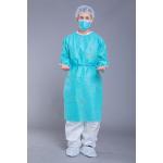 GB15979-2002 Long Sleeve Rib Cuff SMS Surgical Disposable Gowns for sale