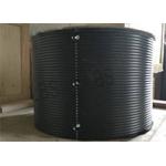 Black LBS Grooved Drum High Polymer Nylon Matrial For Tower Crane for sale