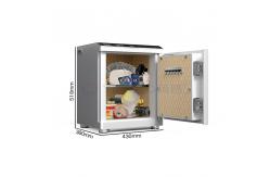 China OEM Night Table Smart Safe Box Solid Steel With Fingerprint Lock supplier