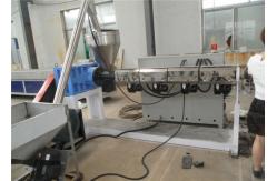 China Precision Top Notch Plastic Profile Production Line Double Screw supplier