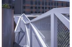 China Noise Reduction Aluminum Metal Expanded Mesh Panel For Factory Buildings supplier