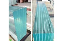 China Smooth Tempered Laminated Glass Construction with Polished Edge supplier