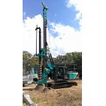 Hydraulic Long Spiral Auger Rotary Drilling Rig CFA KR80M Pile Driving Rigs 140KN