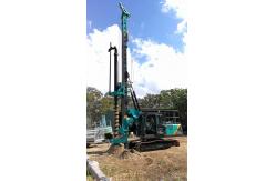 China Hydraulic Long Spiral Auger Rotary Drilling Rig CFA KR80M Pile Driving Rigs 140KN supplier