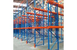 China Coating Finish Q235B Steel 2000KGS Drive In And Drive Through Racking supplier