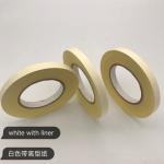 White Acetate Cloth Tape Easy Punching Acrylic Glue Single Coated for sale