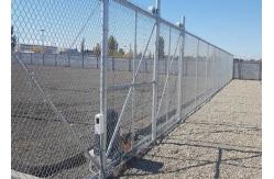 China 5ft Height Green Pvc Coated Roll Hdg Metal Galvanized Chain Link Fence supplier