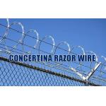 Bto-22 Galvanized Concertina Razor Wire Diameter 600mm Loops For Anti Climbing Fence for sale