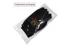China Lengthen Anti Static Gloves Polyester Black ESD PU Palm Coated supplier