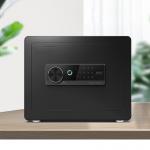 Black Small Home Hotel Gun Safe Box Digital Lock Smart Safe With Fingerprint Lock for sale