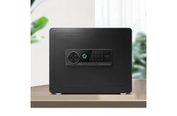 China Office Digital Keyboard Cabinet Black Security Box With Fingerprint Lock supplier