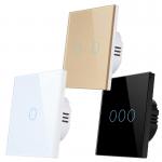 230V Smart Light On Off Wifi RoHS 2.4GHz 3 Gang Wifi Light Switch for sale