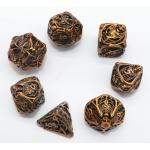 Micro Lightweight Polyhedral Dice Set Multipurpose For Collection for sale