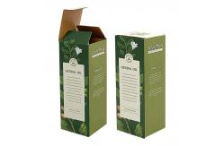 China Coated Paper Cosmetic Packaging Boxes Auto Bottom Tuck End Folding Box 350g 500g supplier