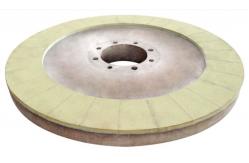 China Easy Grinding Action Ceramic Bond Grinding Wheel , Flat Grinding Wheel Longer Tool Life supplier