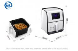 China Household Smart Air Fryers 3L 1400W Touch Screen Multi Function 0-30min supplier