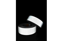 China 50cycles Washing High Visibility Silver Reflective Fabric For Safety Wear With EN20471 supplier