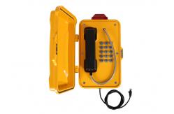 China Industrial Weatherproof Emergency Phone , Emergency Call Box IP66-IP67 With Light supplier