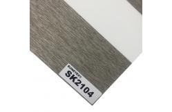 China 100% Polyester Elegance Zebra Blinds Fabric For Window Dual Blinds supplier