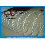Stainless Steel Razor Blade Wire Concertina Barbed Wire High Tensile Strength Razor Barbed Wire for sale