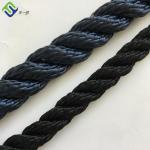 Colored 3 Strand Nylon Rope Coil Twisted 10mm 220m For Marine for sale