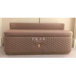 Pink Leather Bedroom Ottoman Bed End Stool Bench W002B18 for sale