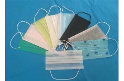 China Protective Face Mask Earloop 3 Ply No Skin Irritation Light And Fluffy Material supplier