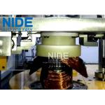 Four working station automatic stator winding and coil inserting machine