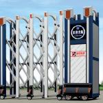 Electro Mechanical Fence Automatic Folding Gate For University