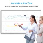 86 Inch  Projection Screen Lcd Boards Interactive Whiteboard