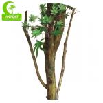 Realistic Flame Retardant H200cm Artificial Maple Plant Good Looking
