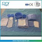 Customized Surgical Cath Lab Angio Drape Pack Set With Interventional Device for sale