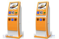 China Sign Wifi Internet Hotel Check In Kiosk / Information Kiosk With PC supplier