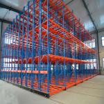 Powder Coating Warehouse 2000KGS High Density Storage Racks for sale