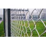 Coated Pvc 5x5mm Diamond Chain Link Fence Protection Of Animals Children And Props for sale