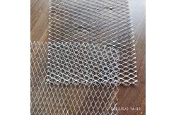 China 1.75lbs Flat Rib Lath Dimpled Self Furred Diamond Metal Mesh supplier