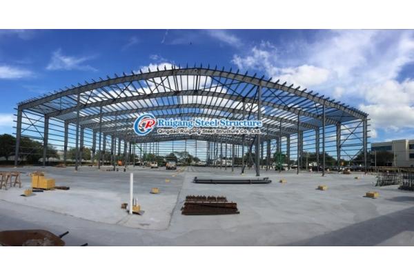 Pre-engineered Frame Steel Structure Warehouse Customized For Modern Aesthetics And Functionalit