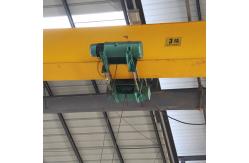 China 5t Low headroom Electric Single Girder Workshop operation EOT Crane supplier