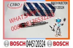 China High Quality Diesel Fuel Injector Common Rail Injector Assembly 0445120324 supplier